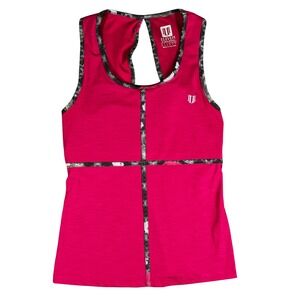 Eleven By Venus Williams Athletic‎ Tank Top Racerback Activewear Hot Pink S